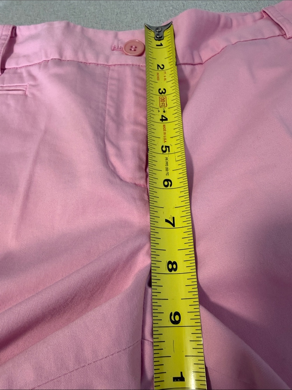 Talbots Pink Cotton-Blend Chino Shorts SZ4. - Picture 8 of 15